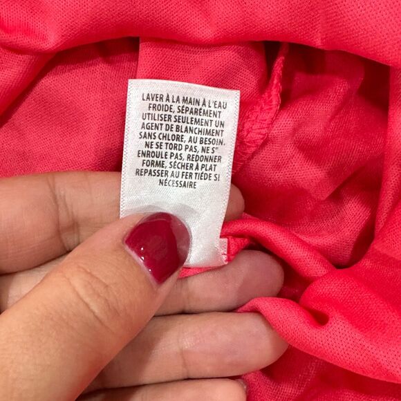 Leith Womens Size Small Pink Floral Ruched Sheath Bodycon Dress - Picture 6 of 6